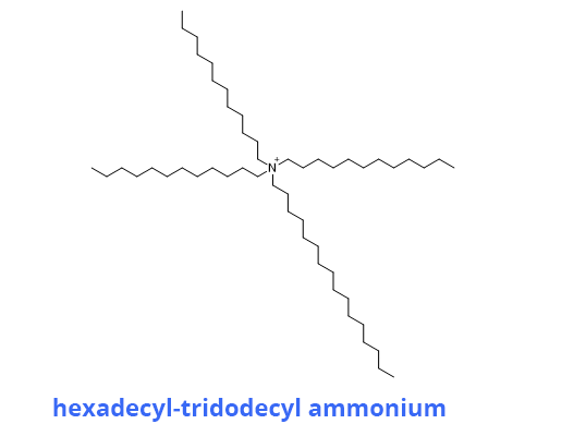 chemical formula of hexadecyl-tridodecyl ammonium nitrate