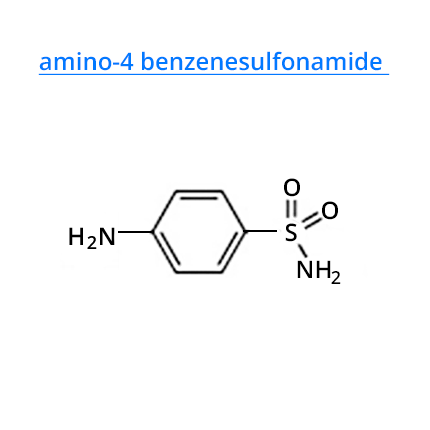chemical formula of 4-aminobenzenesulfonamide