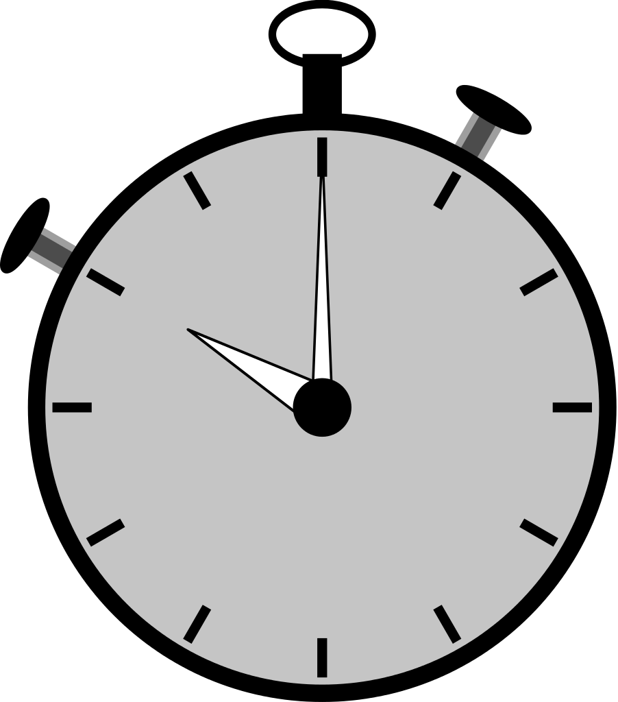 Illustration d'un chronomètre