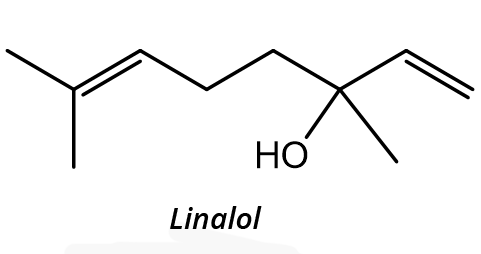 Formule chimique du linalol