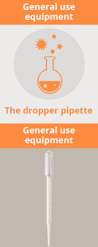 General purpose equipment: dropper pipette