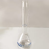 Photo of a volumetric flask