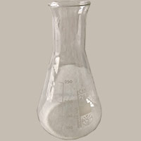 Photo of an Erlenmeyer flask