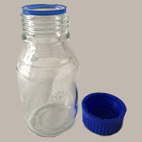 Photo of a glass bottle