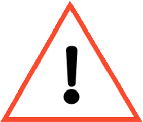 Attention pictogram