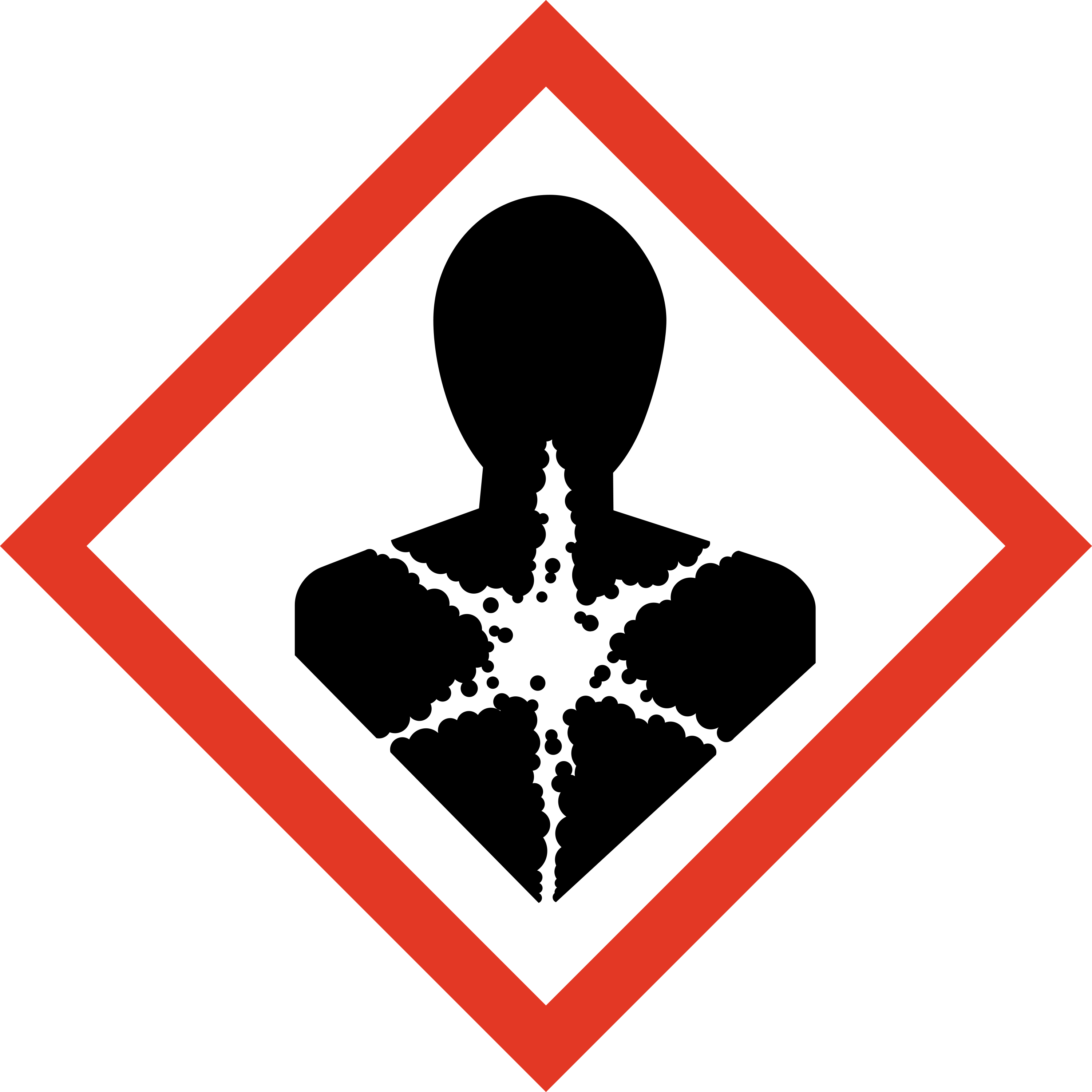 Pictogram Mutagenic, carcinogenic, reprotoxic or toxic to certain organs substances