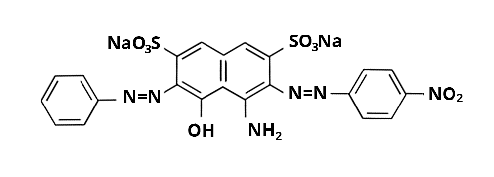 Chemical formula of acid black 1