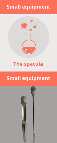 Small equipment: the spatula